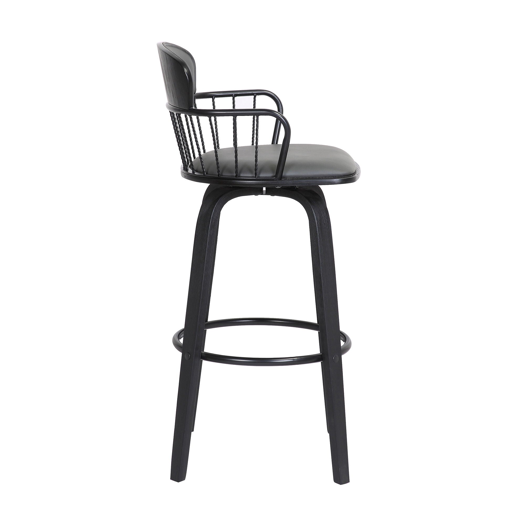 Willow - Swivel Stool - Premium Counter Height (24"-27") from Armen Living - Just $255! Shop now at brett interiors