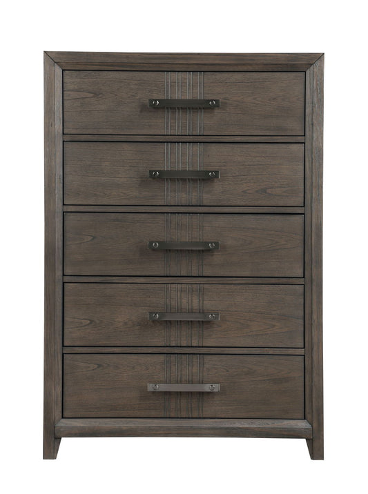 Landon - Chest - Walnut - Premium Accent Chests from New Classic - Just $625! Shop now at brett interiors