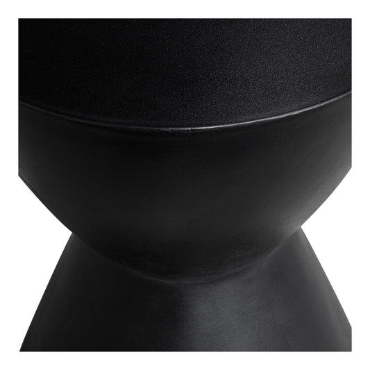 Hourglass - Outdoor Stool - Black - Premium Garden Stools from Moe's Home Collection - Just $472.50! Shop now at brett interiors