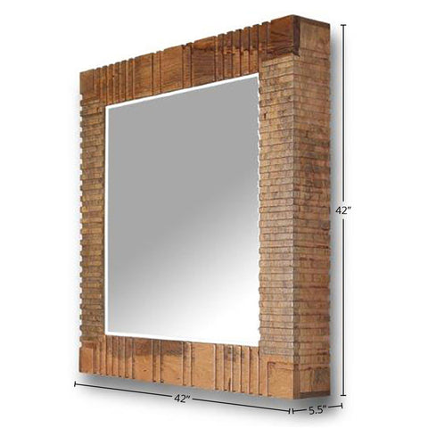 Crossings Downtown - Wall Mirror - Amber - Premium Wall Mirrors from Parker House - Just $497.50! Shop now at brett interiors