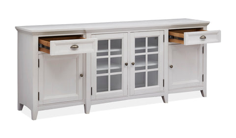 Heron Cove - Entertainment Console - Premium TV Stands from Magnussen Furniture - Just $1609! Shop now at brett interiors