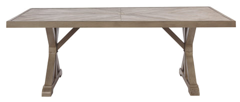 Beachcroft - Rect Dining Table W/Umb Opt - Premium Dining Tables from Ashley Furniture - Just $1949.08! Shop now at brett interiors