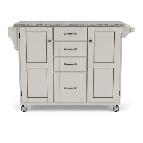 Create-A-Cart - Kitchen Cart - Pepper Granite Top - Premium Islands & Carts from Homestyles - Just $1372.48! Shop now at brett interiors