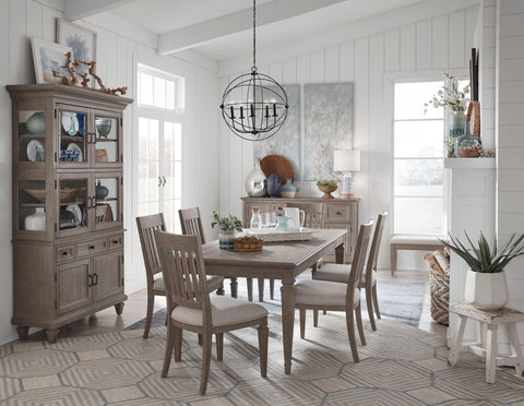 Lancaster - Rectangular Dining Table - Dovetail Grey - Premium Dining Tables from Magnussen Furniture - Just $1199! Shop now at brett interiors