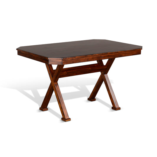 Tuscany - Table - Dark Brown - Premium Dining Tables from Sunny Designs - Just $353! Shop now at brett interiors