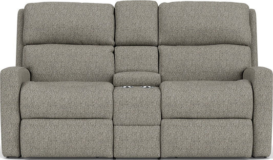 Catalina - Reclining Loveseat with Console - Premium Reclining Loveseats from Flexsteel - Just $2562.50! Shop now at brett interiors