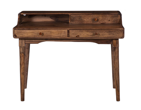 Layne - Three Drawer Writing Desk - Brownstone - Premium Writing Desks from Coast2Coast Home - Just $2227.50! Shop now at brett interiors