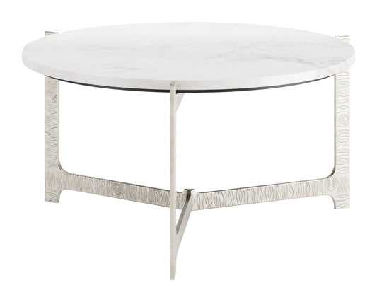 Barmas - Coffee Table - White / Silver - Premium Coffee Tables from Zuo Modern - Just $1350! Shop now at brett interiors