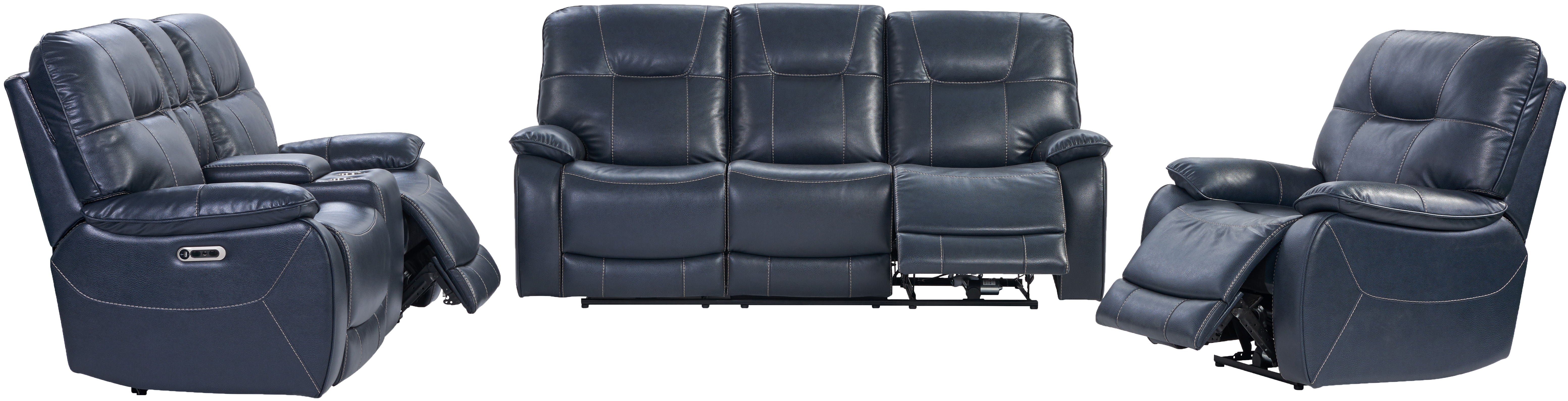 Axel - Power Reclining Sofa Loveseat And Recliner - Admiral - Premium 3 Piece Living Room Sets from Parker Living - Just $3942.50! Shop now at brett interiors