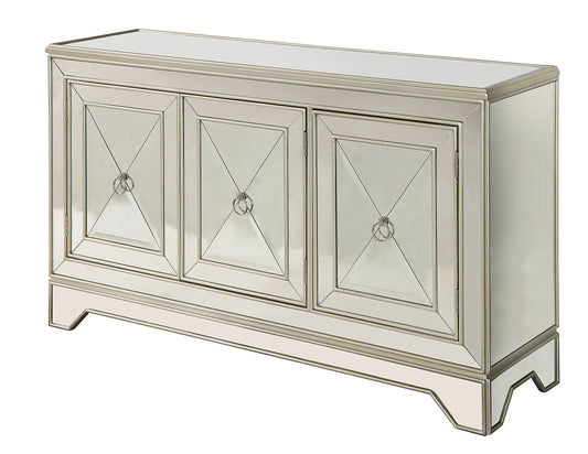 Galaxy - Three Door Credenza - Prospect Metallic Gold - Premium Credenzas from Coast2Coast Home - Just $4125! Shop now at brett interiors