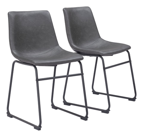 Smart - Dining Chair (Set of 2) - Premium Chair Sets from Zuo Modern - Just $800! Shop now at brett interiors