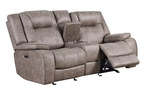 Blake - Reclining Console Loveseat - Desert Taupe - Premium Reclining Loveseats from Parker Living - Just $972.50! Shop now at brett interiors