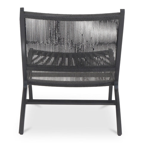 Palma - Outdoor Lounge Chair - Black - Premium Lounge Chairs from Moe's Home Collection - Just $2072.50! Shop now at brett interiors