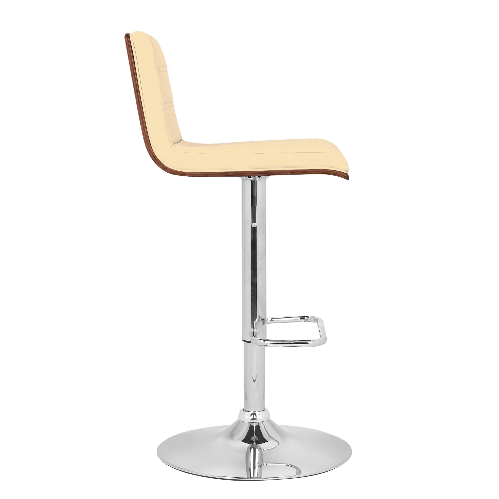 Aubrey - Adjustable Height Swivel Bar Stool - Premium Adjustable Height from Armen Living - Just $195! Shop now at brett interiors