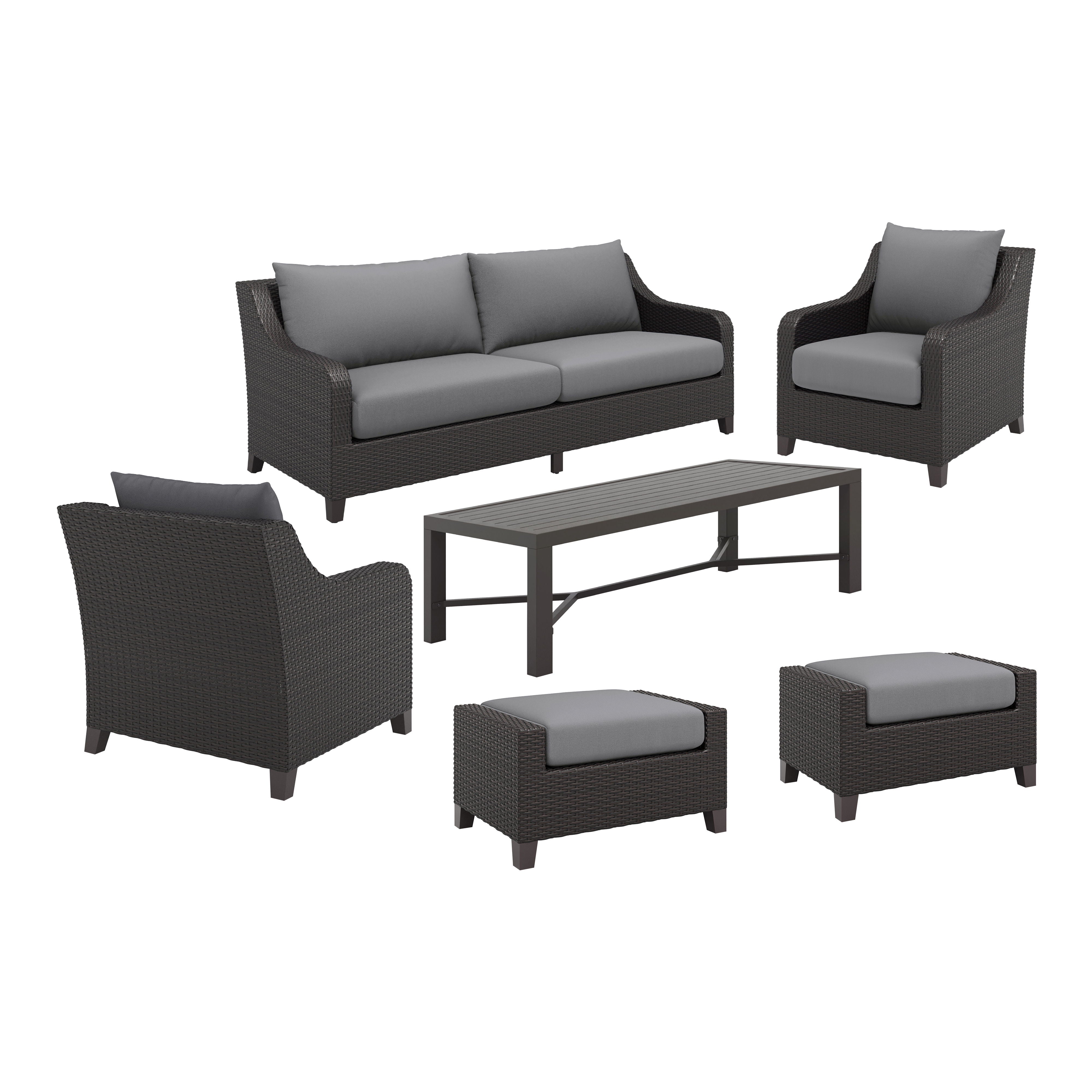 Skye - Outdoor Sofa Set - Premium 4 Piece Outdoor Sets from New Classic - Just $3945! Shop now at brett interiors