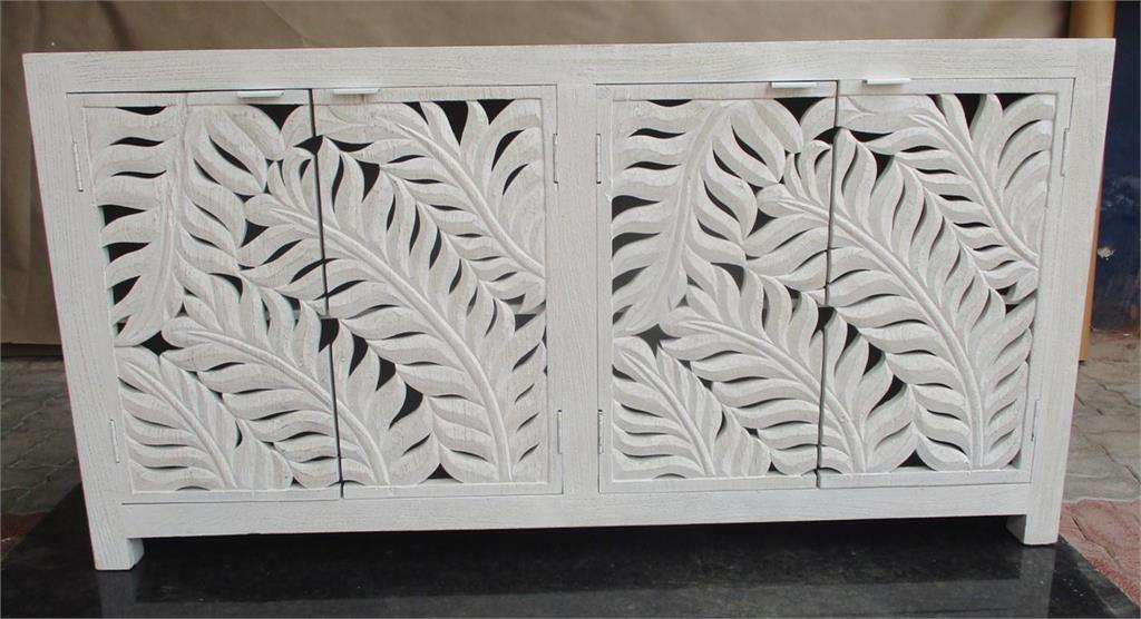 Alwen - Four Door Credenza - Fern Whitewash - Premium Credenzas from Coast2Coast Home - Just $4950! Shop now at brett interiors