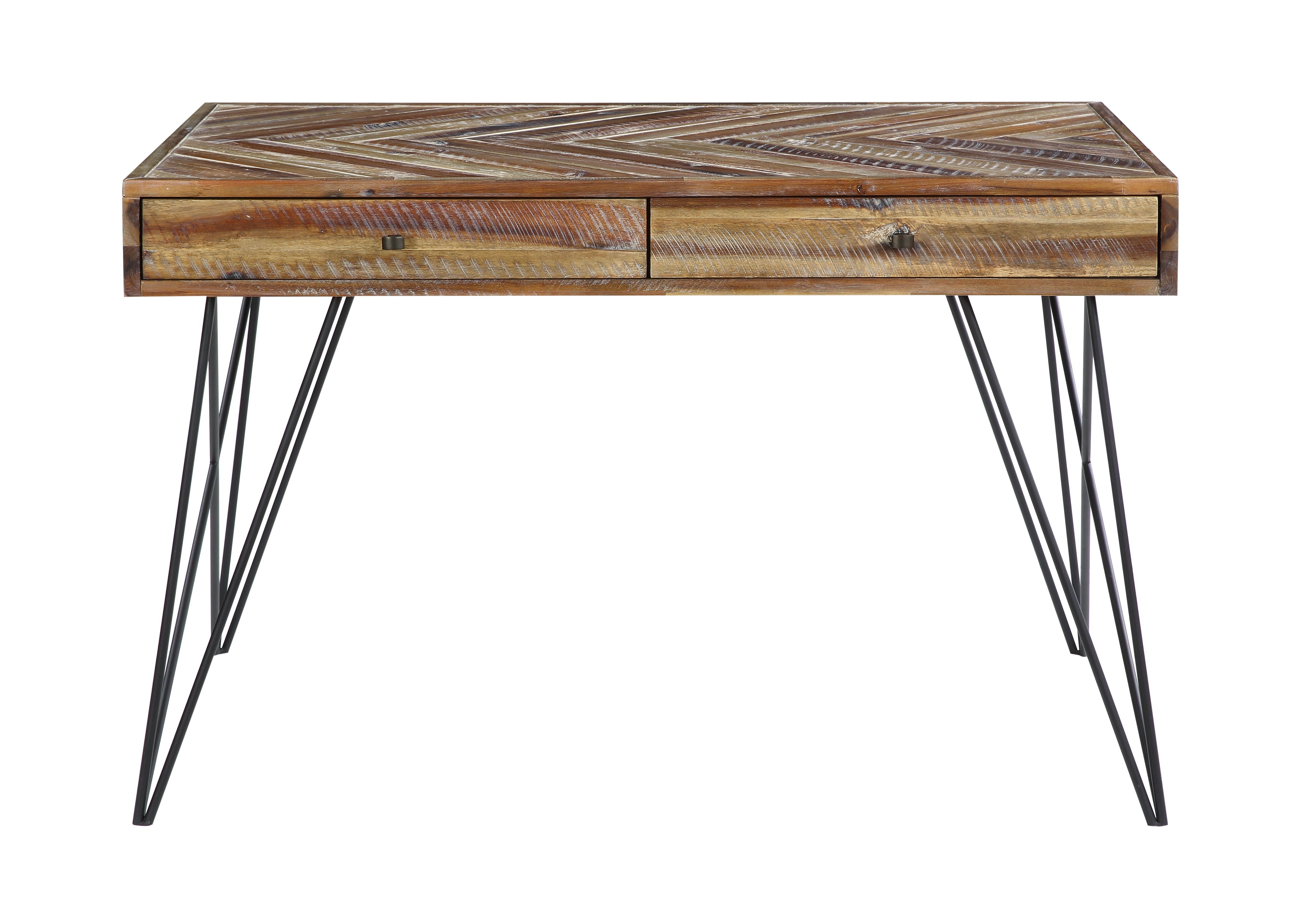 Vail - Two Drawer Writing Desk - Natural Browns - Premium Writing Desks from Coast2Coast Home - Just $2310! Shop now at brett interiors