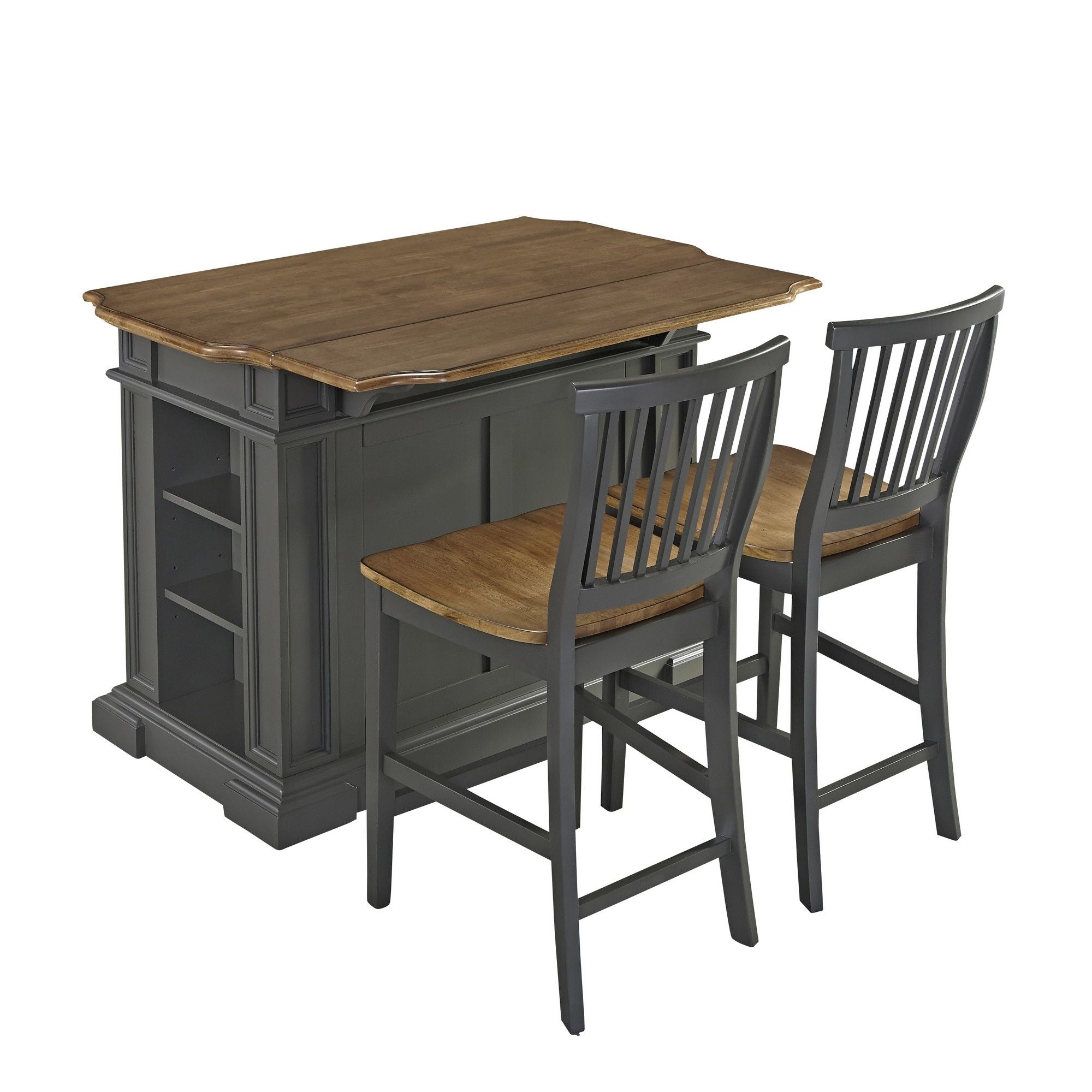 Montauk - Traditional - Kitchen Island Set - Premium 3 Piece Dining Room Sets from Homestyles - Just $3624.98! Shop now at brett interiors