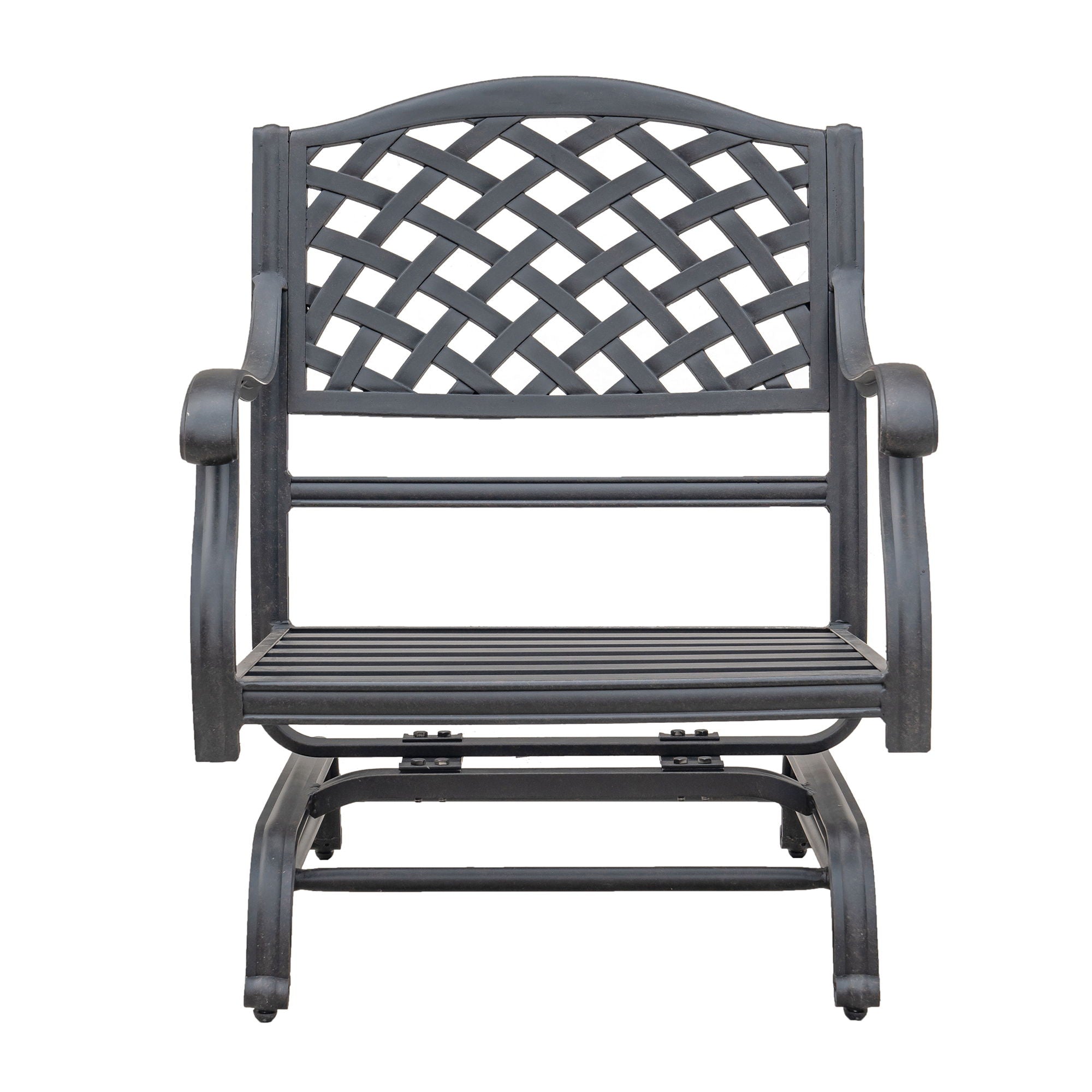 Stylish Outdoor Patio Aluminum Motion Club Chairs With Cushion (Set of 2) - Sandstorm - Premium Chair Sets from Gather Craft - Just $1503! Shop now at brett interiors