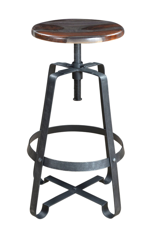 Liverpool - Adjustable Barstool - Kari Graywash - Premium Adjustable Height from Coast2Coast Home - Just $907.50! Shop now at brett interiors