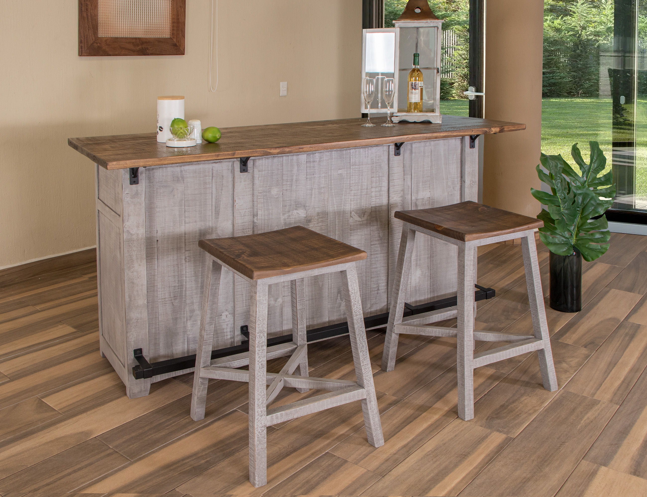 Pueblo - Bar - Premium Bars & Bar Carts from International Furniture Direct - Just $1867.50! Shop now at brett interiors