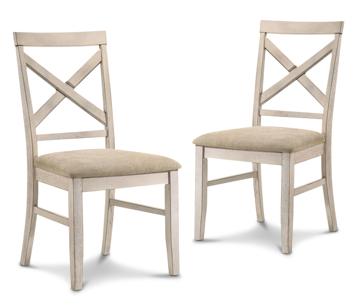 Somerset - Side Chair (Set of 2) - Vintage White - Premium Chair Sets from New Classic - Just $212.50! Shop now at brett interiors