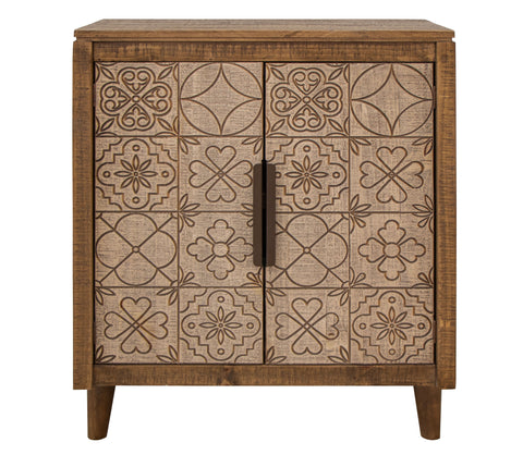 Talavera - Wine Holder - Walnut Brown - Premium Wine Cabinets from International Furniture Direct - Just $747.50! Shop now at brett interiors