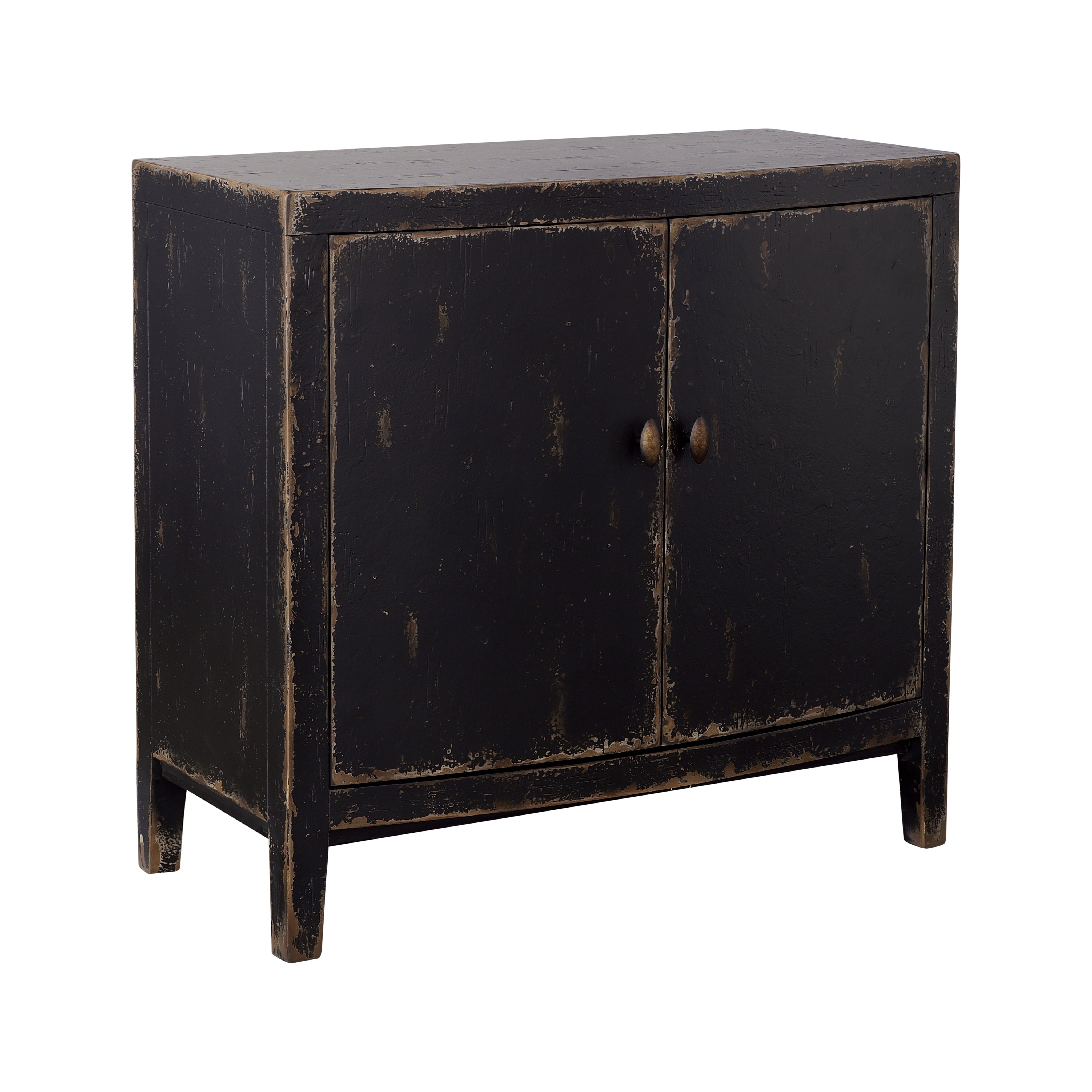 Gibson - Two Door Cabinet - Coal / Brown - Premium Accent Cabinets from Coast2Coast Home - Just $2310! Shop now at brett interiors