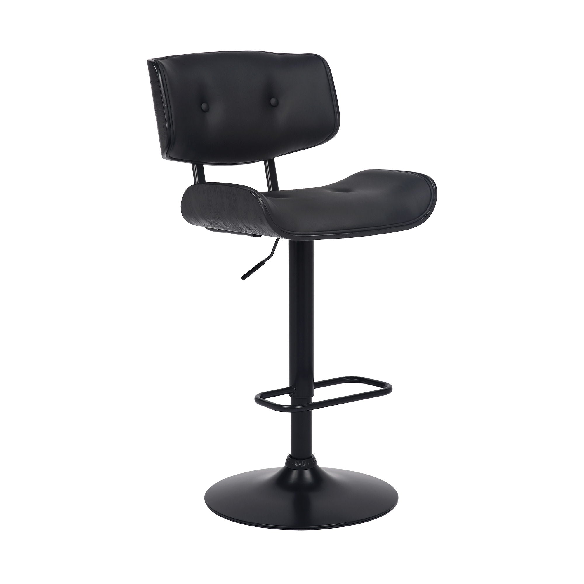 Brooklyn - Adjustable Swivel Bar Stool - Premium Adjustable Height from Armen Living - Just $237.50! Shop now at brett interiors