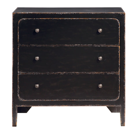 Maxfield - Three Drawer Chest - Patterson Aged Black - Premium Accent Chests from Coast2Coast Home - Just $2475! Shop now at brett interiors