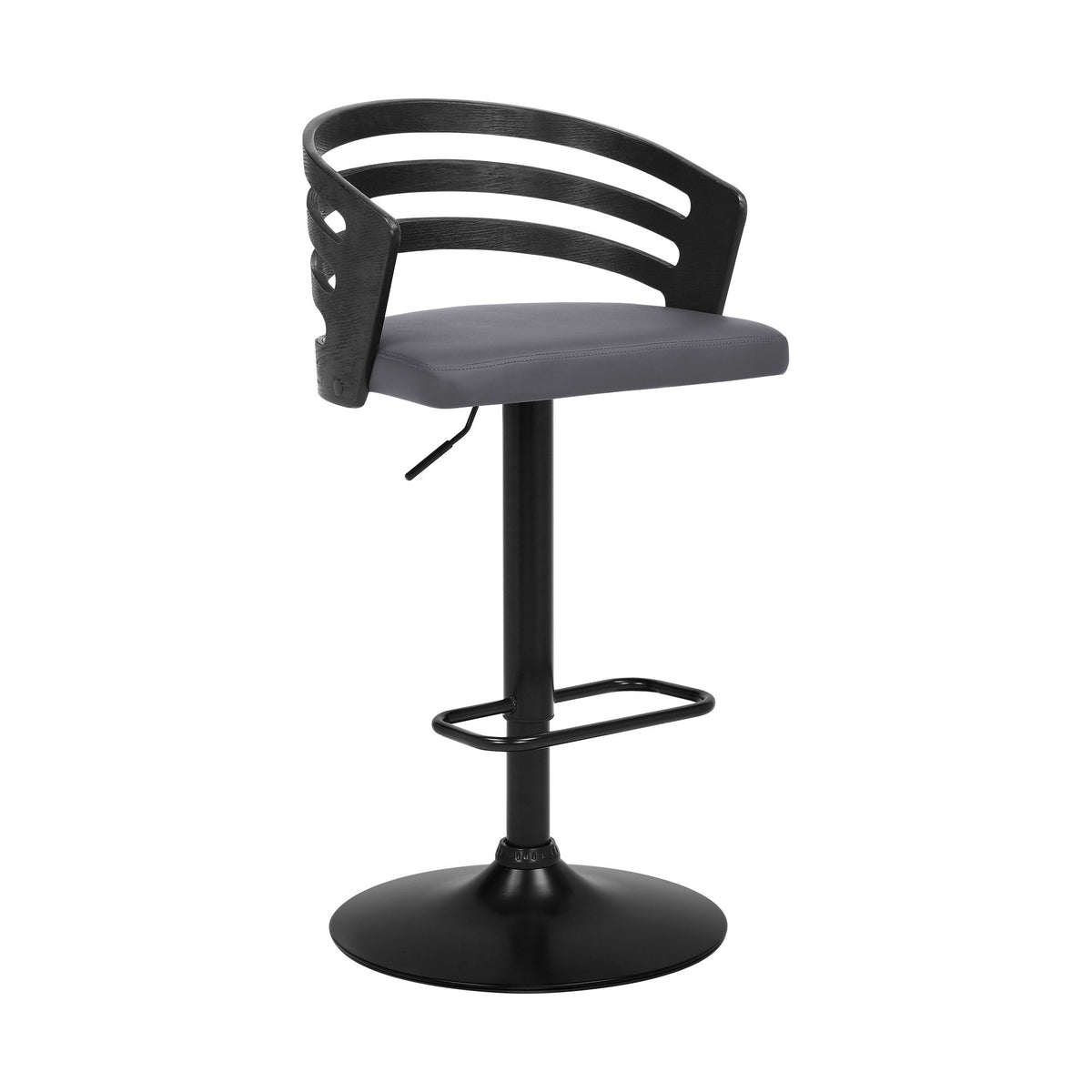 Adele - Bar Stool - Premium Adjustable Height from Armen Living - Just $215! Shop now at brett interiors