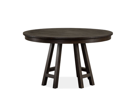 Westley Falls - Round Dining Table - Graphite - Premium Dining Tables from Magnussen Furniture - Just $959! Shop now at brett interiors