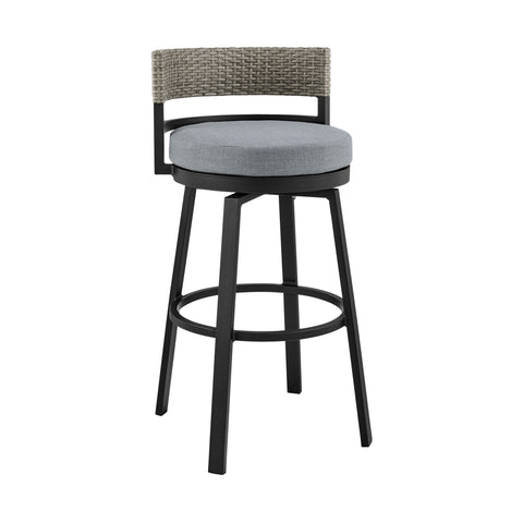 Encinitas - Outdoor Patio Swivel Bar Stool - Premium Counter Height (24"-27") from Armen Living - Just $767.50! Shop now at brett interiors