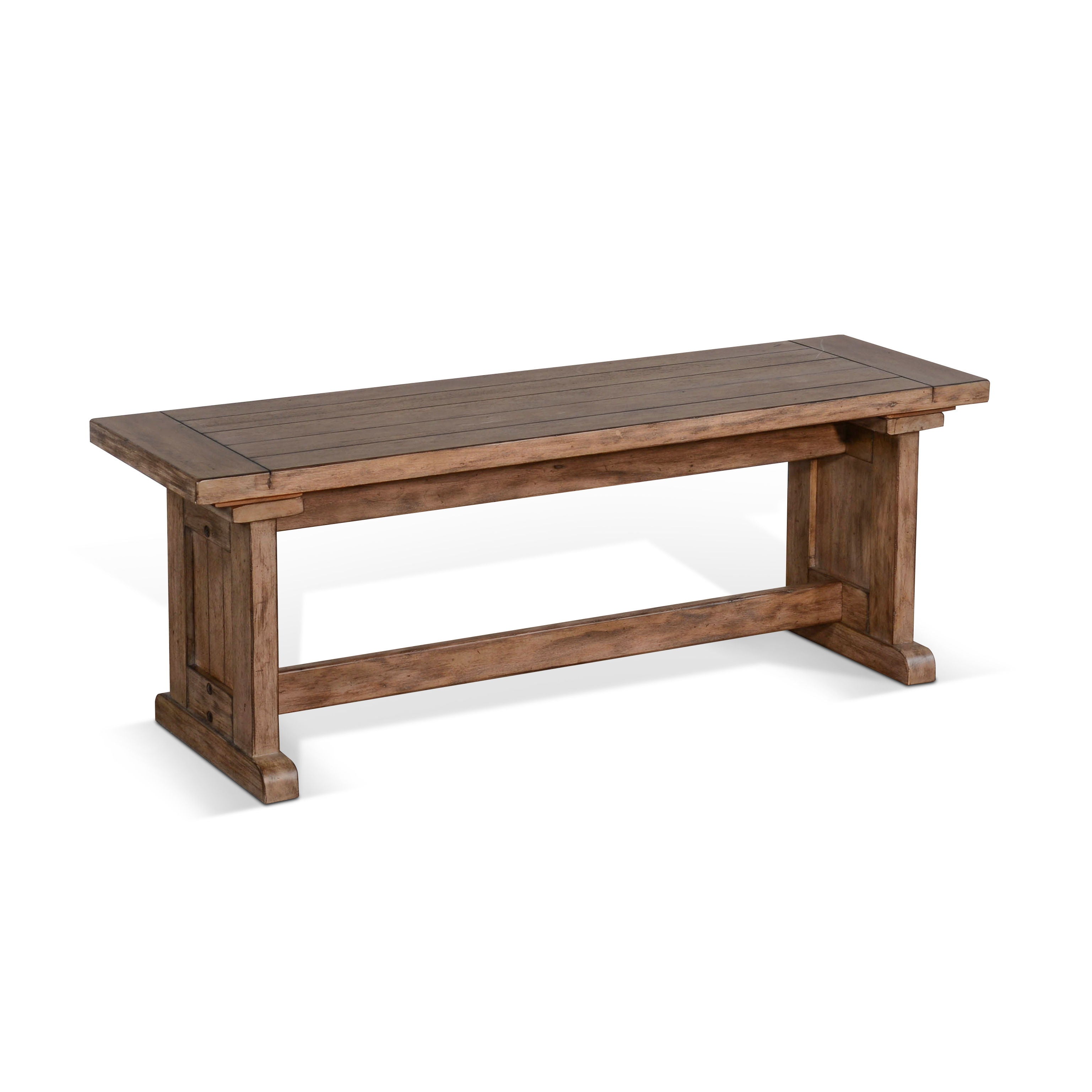 Doe Valley - Side Bench - Dark Brown - Premium Dining Benches from Sunny Designs - Just $211! Shop now at brett interiors