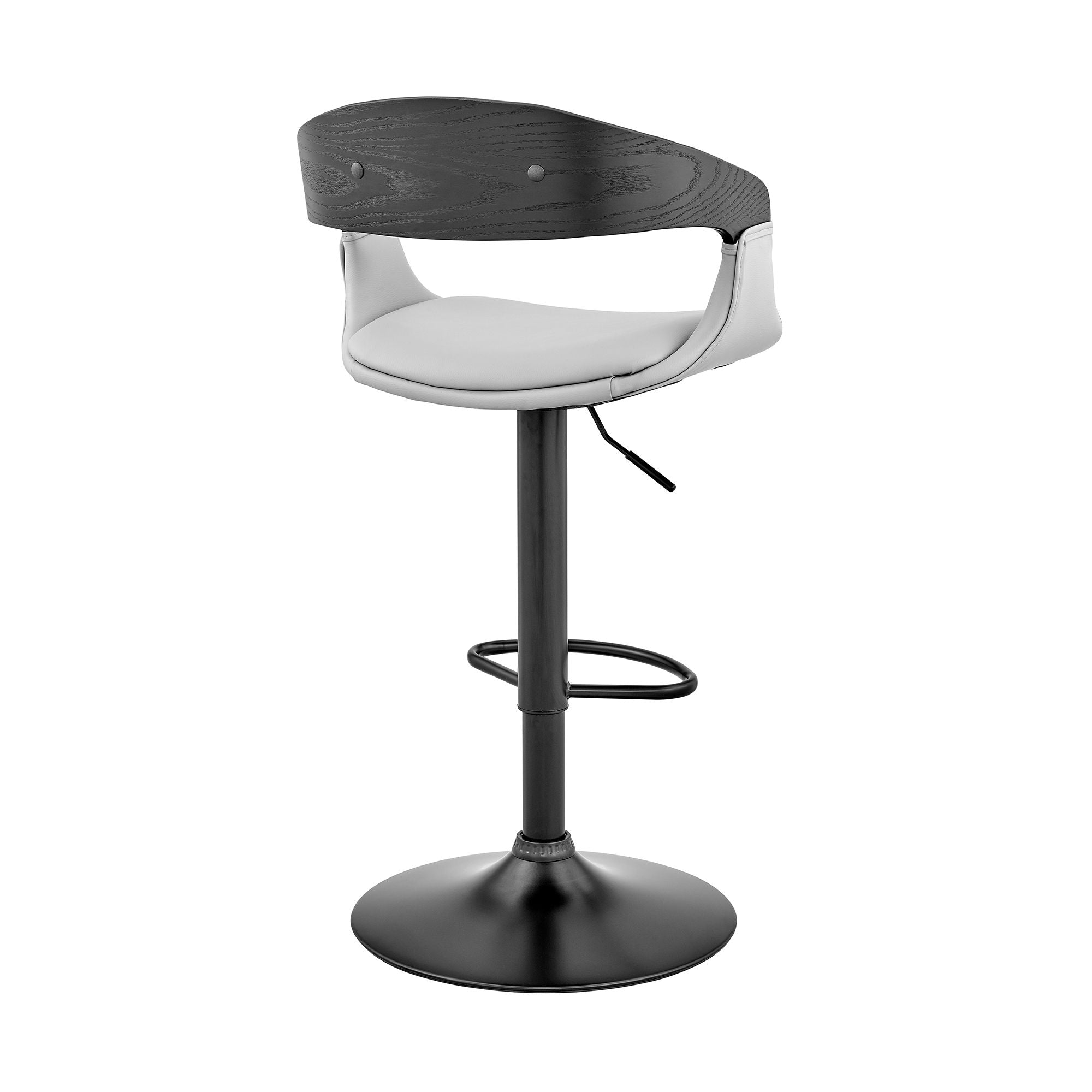 Benson - Adjustable Bar Stool - Premium Adjustable Height from Armen Living - Just $225! Shop now at brett interiors