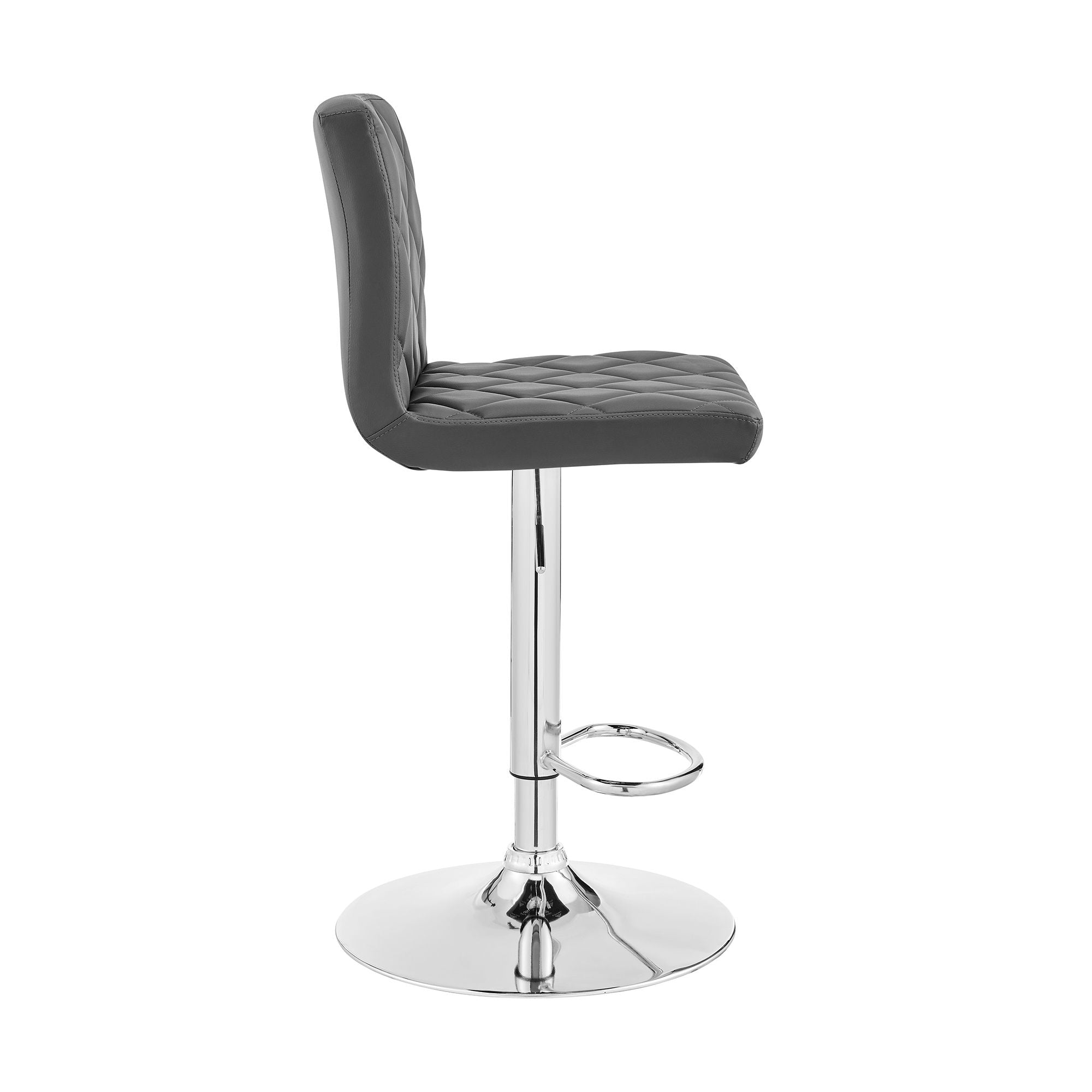 Duval - Adjustable Swivel Bar Stool - Premium Adjustable Height from Armen Living - Just $152.50! Shop now at brett interiors