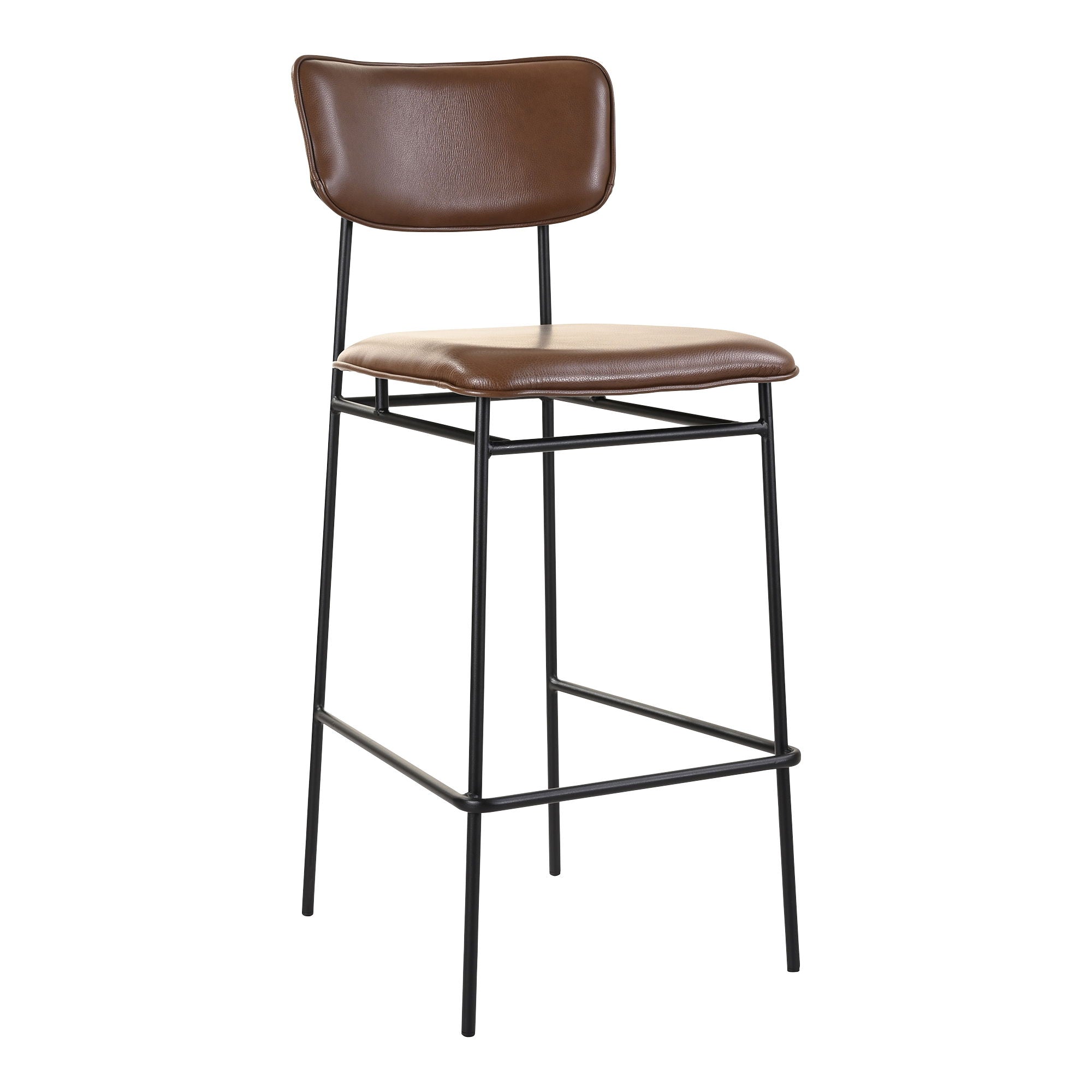 Sailor - Bar Stool - Dark Brown - Premium Bar Height (28"-30") from Moe's Home Collection - Just $1072.50! Shop now at brett interiors