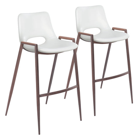 Desi - Barstool (Set of 2) - Premium Stool Sets from Zuo Modern - Just $1400! Shop now at brett interiors