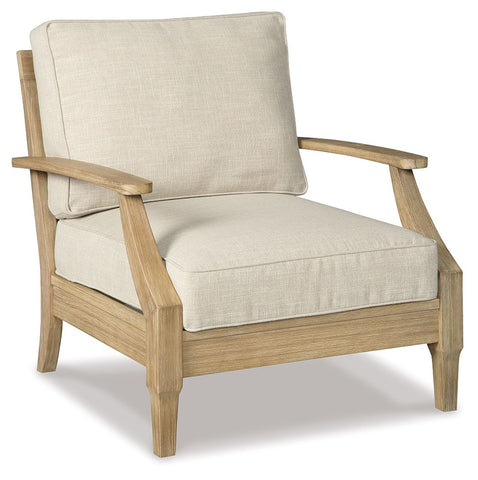 Clare - Beige - Lounge Chair W/Cushion - Premium Arm Chairs from Ashley Furniture - Just $659.38! Shop now at brett interiors