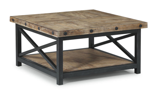 Carpenter - Square Table - Premium Coffee Tables from Flexsteel - Just $650! Shop now at brett interiors