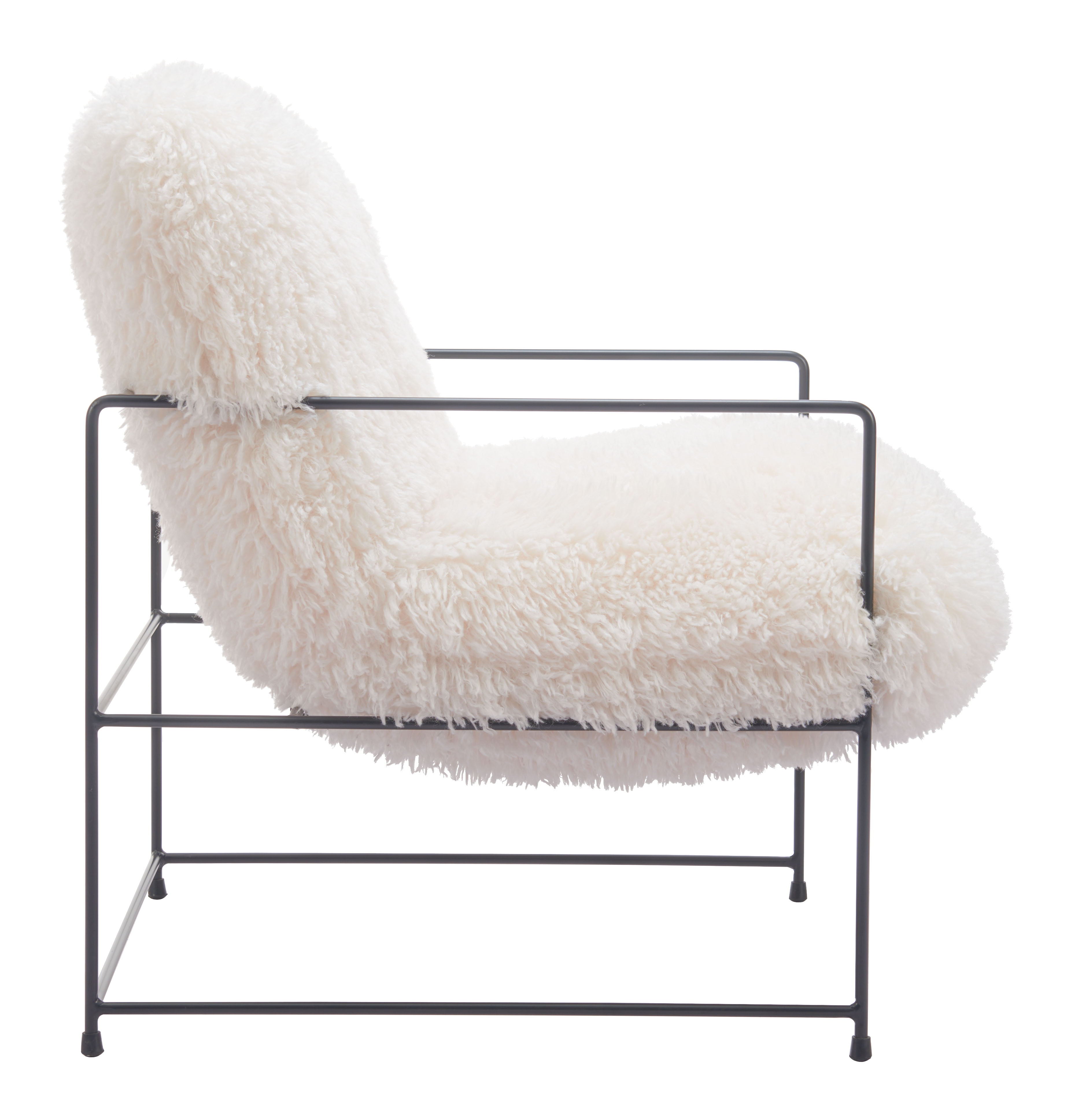 Pelut - Accent Chair - White - Premium Accent Chairs from Zuo Modern - Just $1250! Shop now at brett interiors