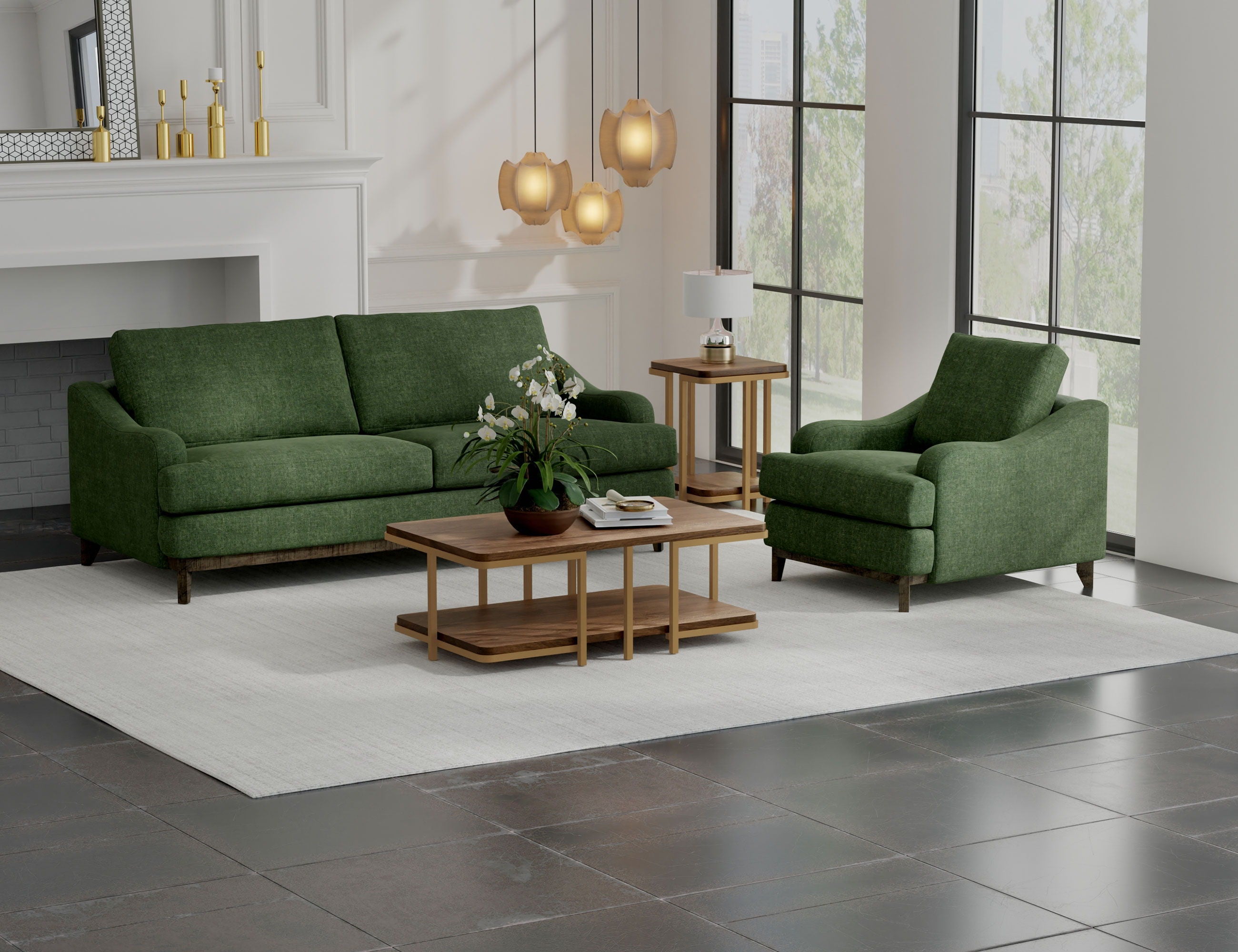 Alfa - Loveseat - Premium Stationary Loveseats from International Furniture Direct - Just $1337.50! Shop now at brett interiors