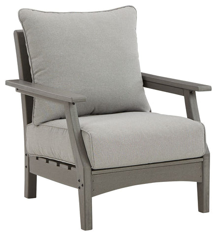 Visola - Gray - Lounge Chair W/Cushion (Set of 2) - Premium Chair Sets from Signature Design by Ashley® - Just $1501.25! Shop now at brett interiors