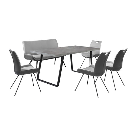 Coronado - Rectangular Dining Set - Premium 5 Piece Dining Room Sets from Armen Living - Just $1902.50! Shop now at brett interiors