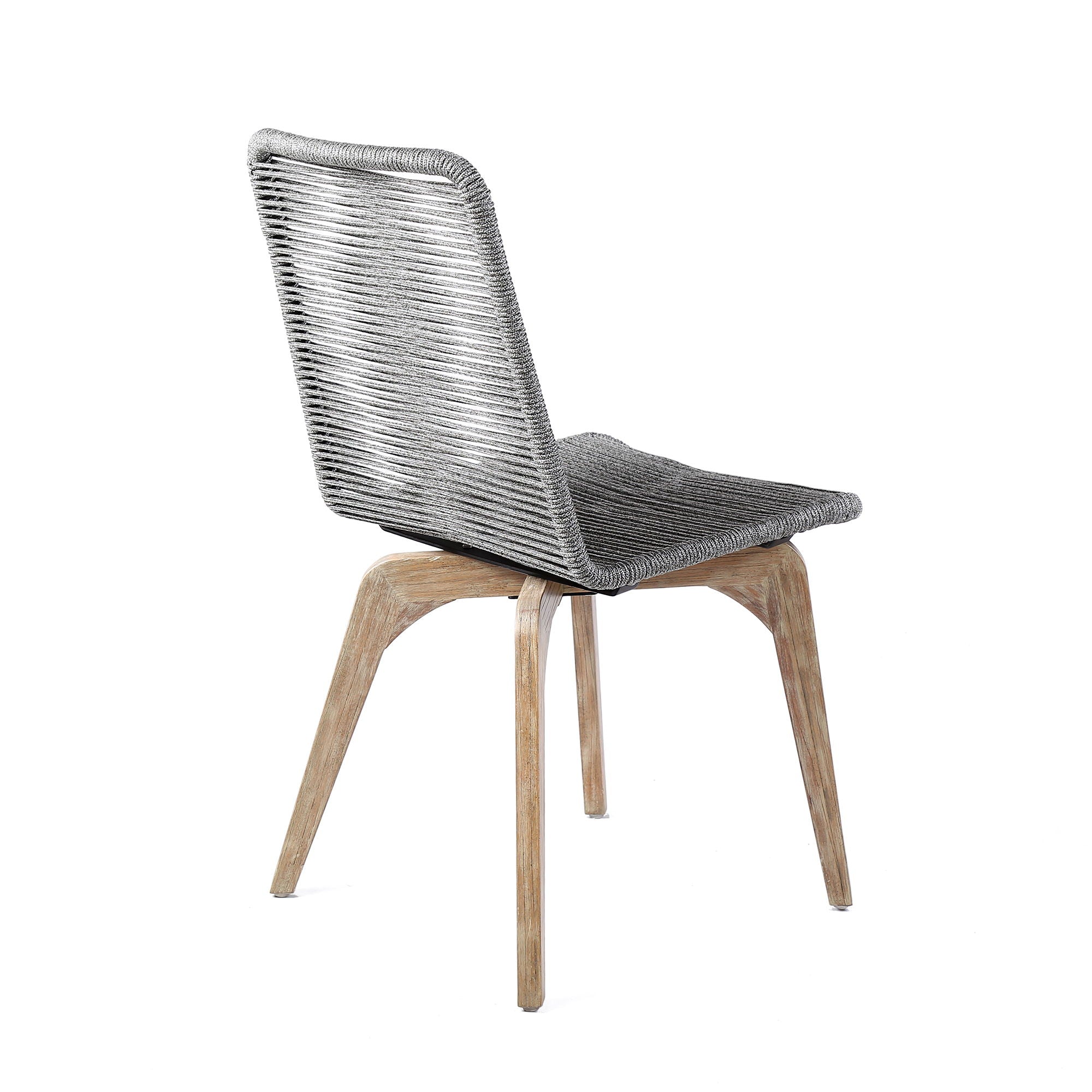 Island - Outdoor Rope Dining Chairs (Set of 2) - Premium Chair Sets from Armen Living - Just $595! Shop now at brett interiors