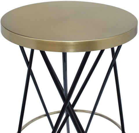 Mercury - Iron Counter Stool - Premium Counter Height (24"-27") from Meridian Furniture - Just $275! Shop now at brett interiors