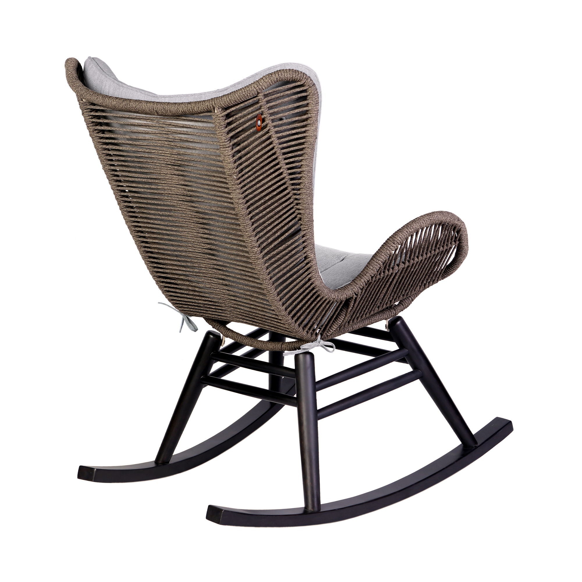 Mateo - Outdoor Patio Rocking Chair - Premium Rocker Chairs from Armen Living - Just $915! Shop now at brett interiors