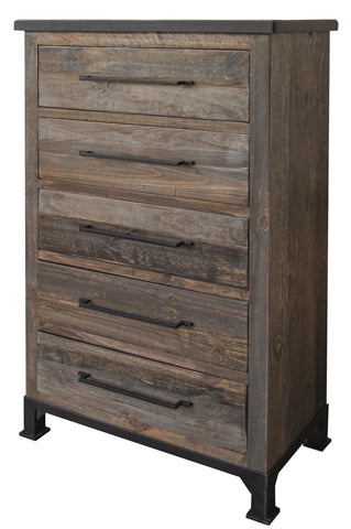 Antique Gray - Chest - Gray / Brown - Premium Accent Chests from International Furniture Direct - Just $1045! Shop now at brett interiors