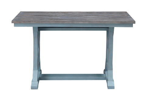 Bar Harbor - Hand Painted Table With Plank Style Top - Premium Dining Tables from Coast2Coast Home - Just $1402.50! Shop now at brett interiors