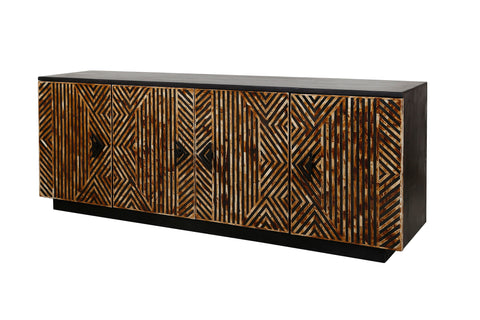 Crossings - Console - Dark Espresso - Premium TV Stands from Parker House - Just $1872.50! Shop now at brett interiors